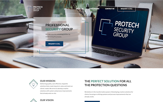 Protech Security Group Website