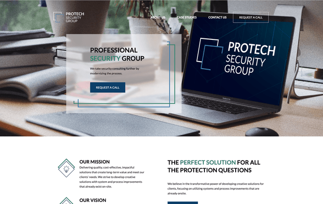 Protech Security Group Website
