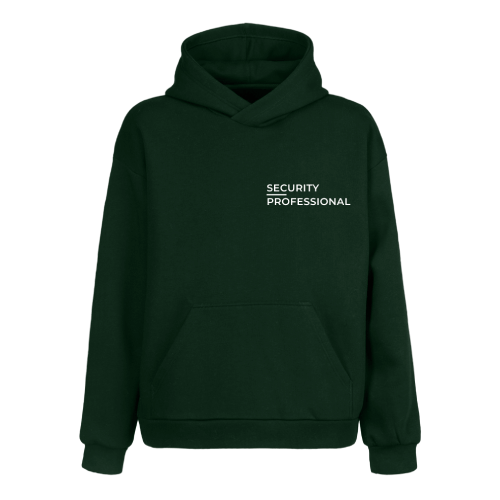 Securing the world sweatshirt front